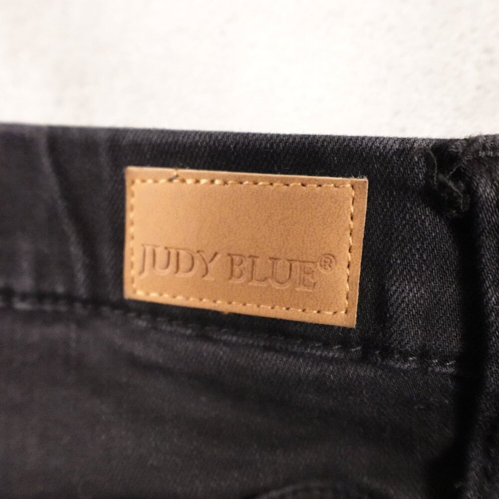 Judy Blue jeans skinny fit women's 1/25 black pull on - Picture 12 of 13